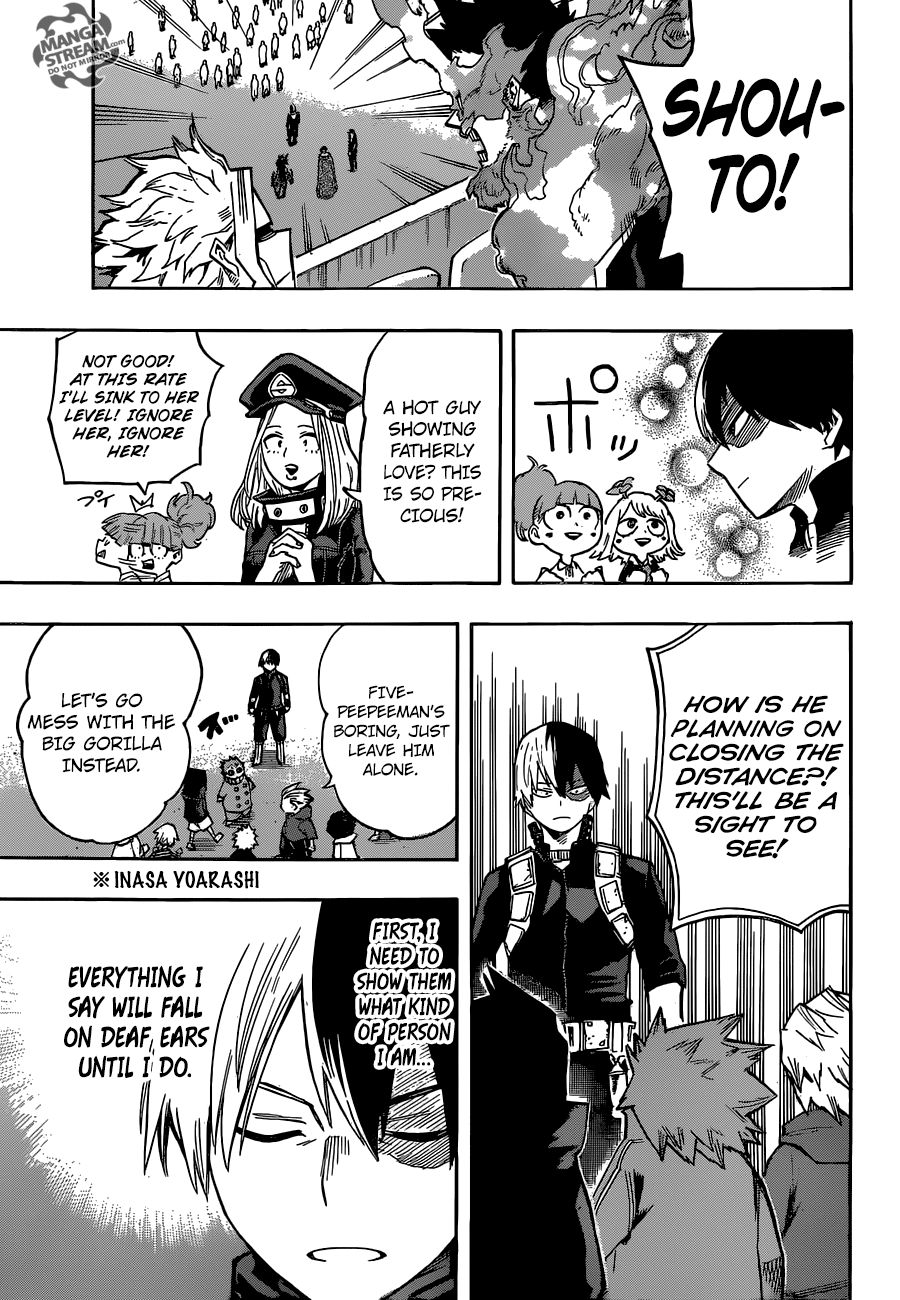 My Hero Academia, chapter 165