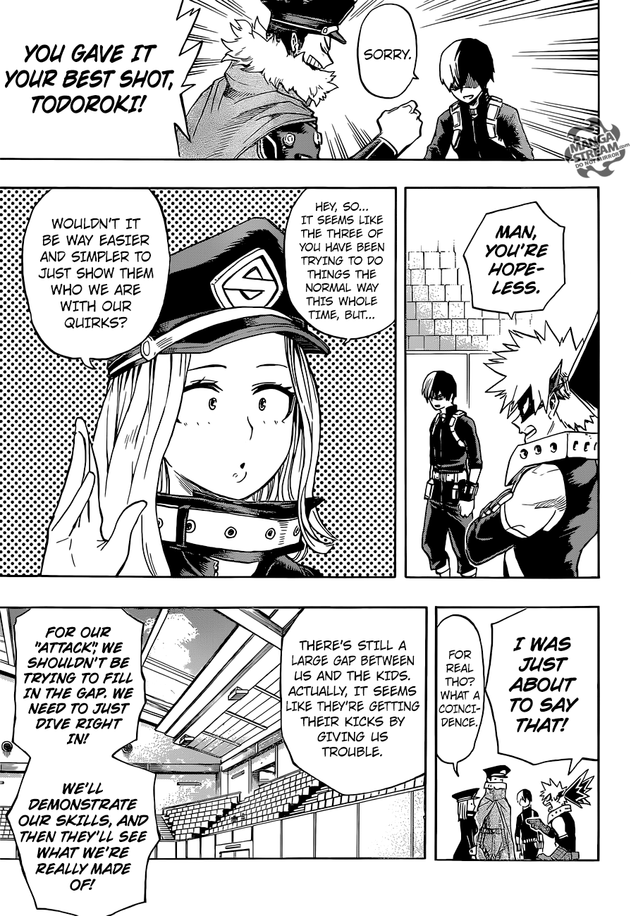 My Hero Academia, chapter 165