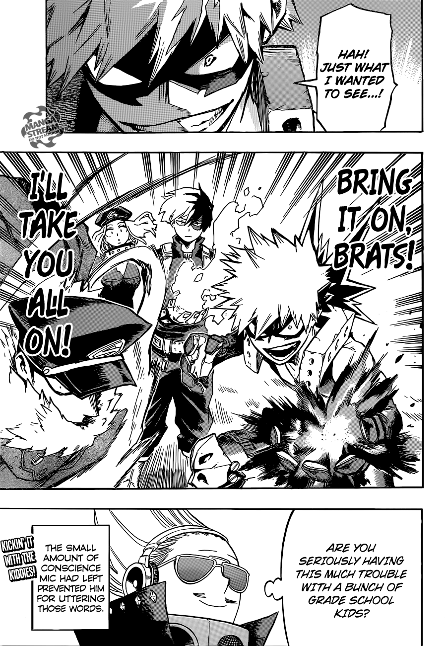 My Hero Academia, chapter 165