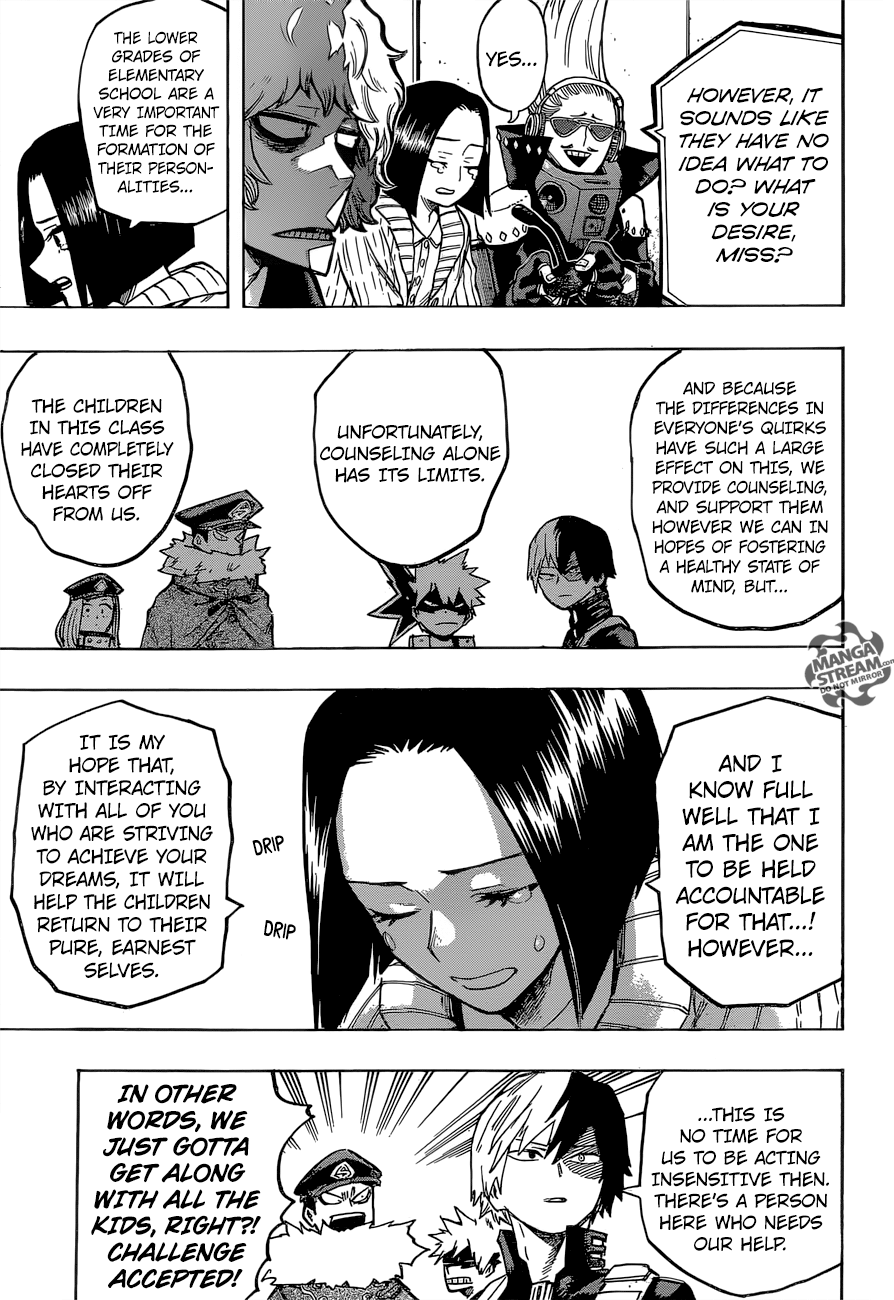 My Hero Academia, chapter 165