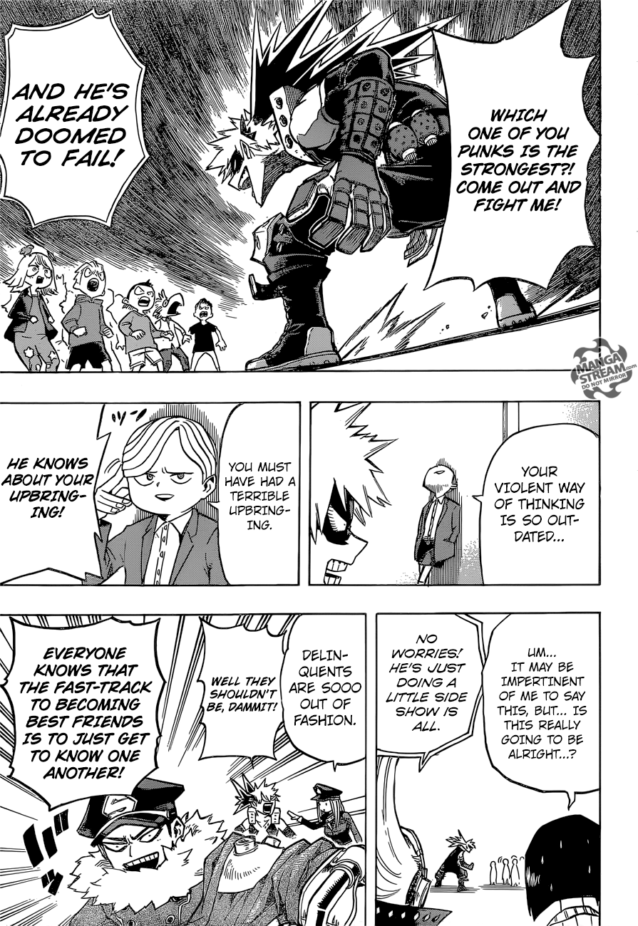 My Hero Academia, chapter 165