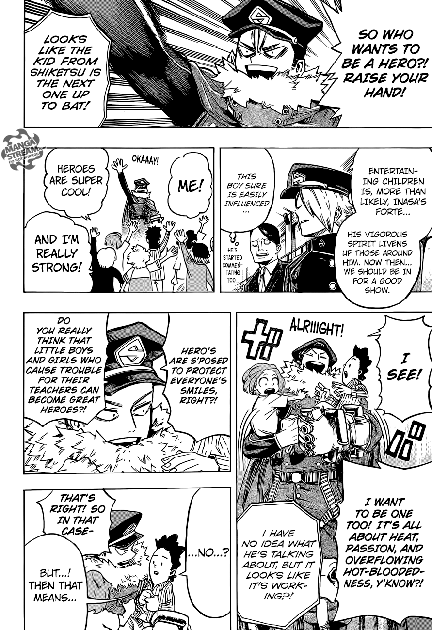 My Hero Academia, chapter 165