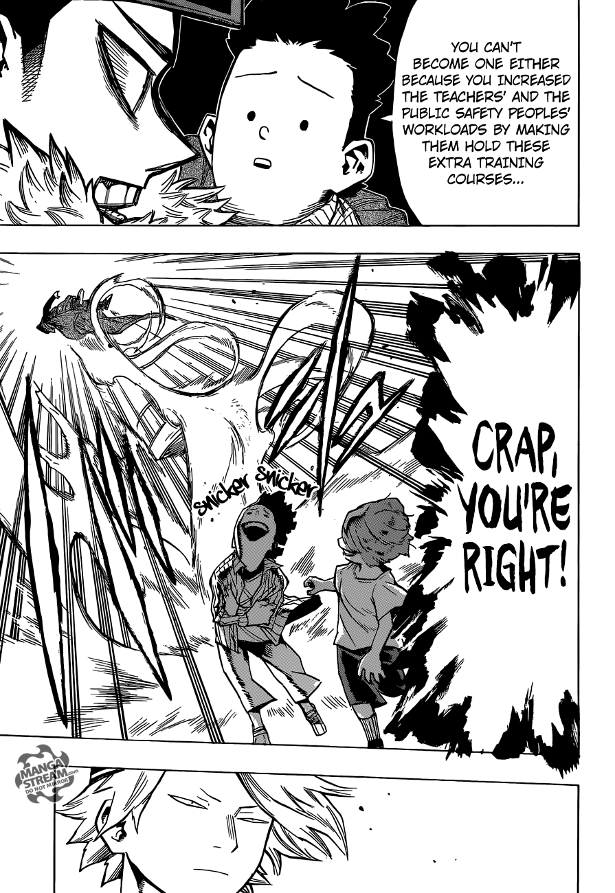 My Hero Academia, chapter 165