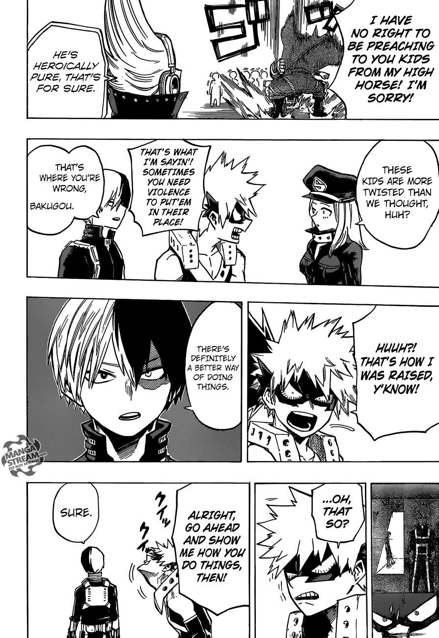 My Hero Academia, chapter 165