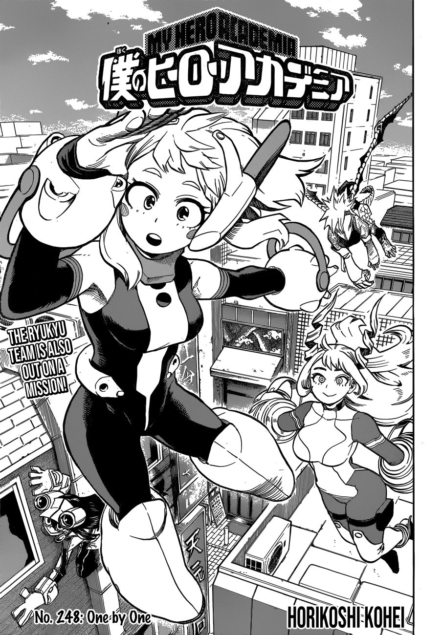 My Hero Academia, chapter 248