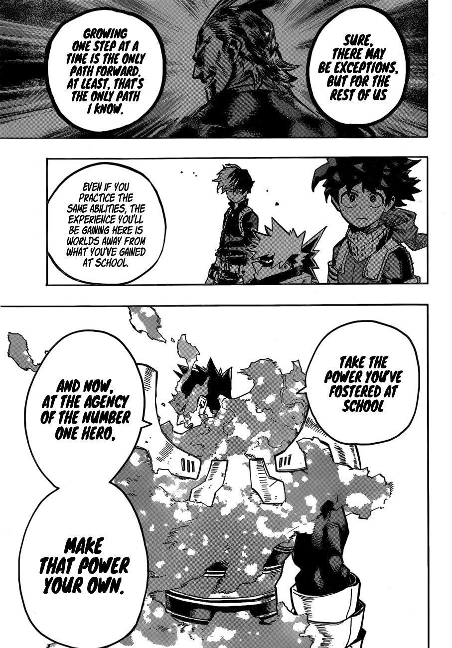 My Hero Academia, chapter 248