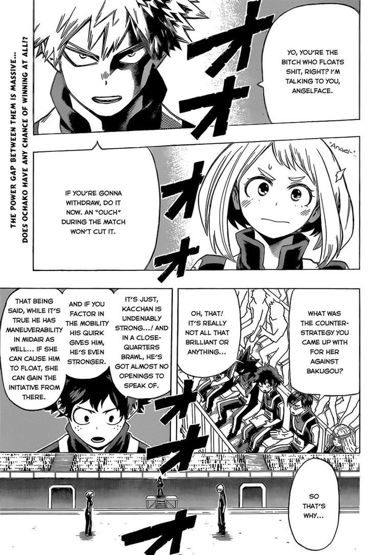 My Hero Academia, chapter 36