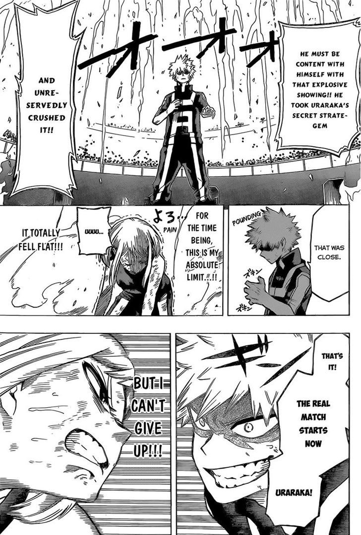 My Hero Academia, chapter 36