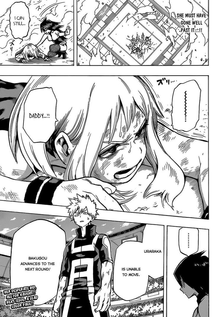 My Hero Academia, chapter 36