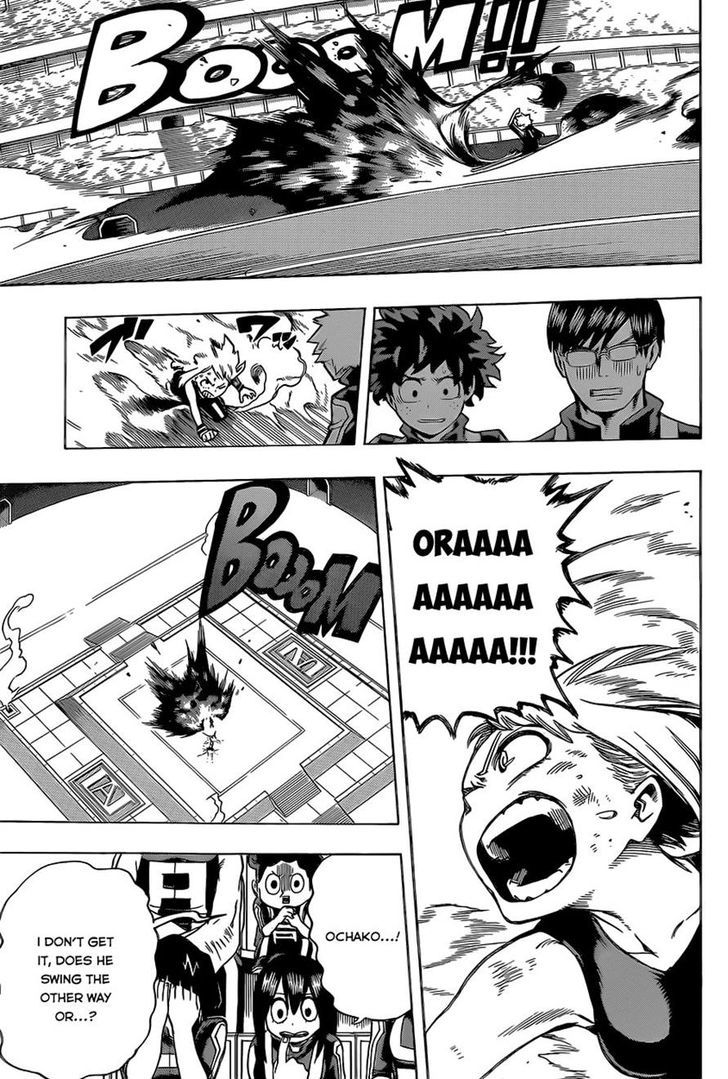 My Hero Academia, chapter 36