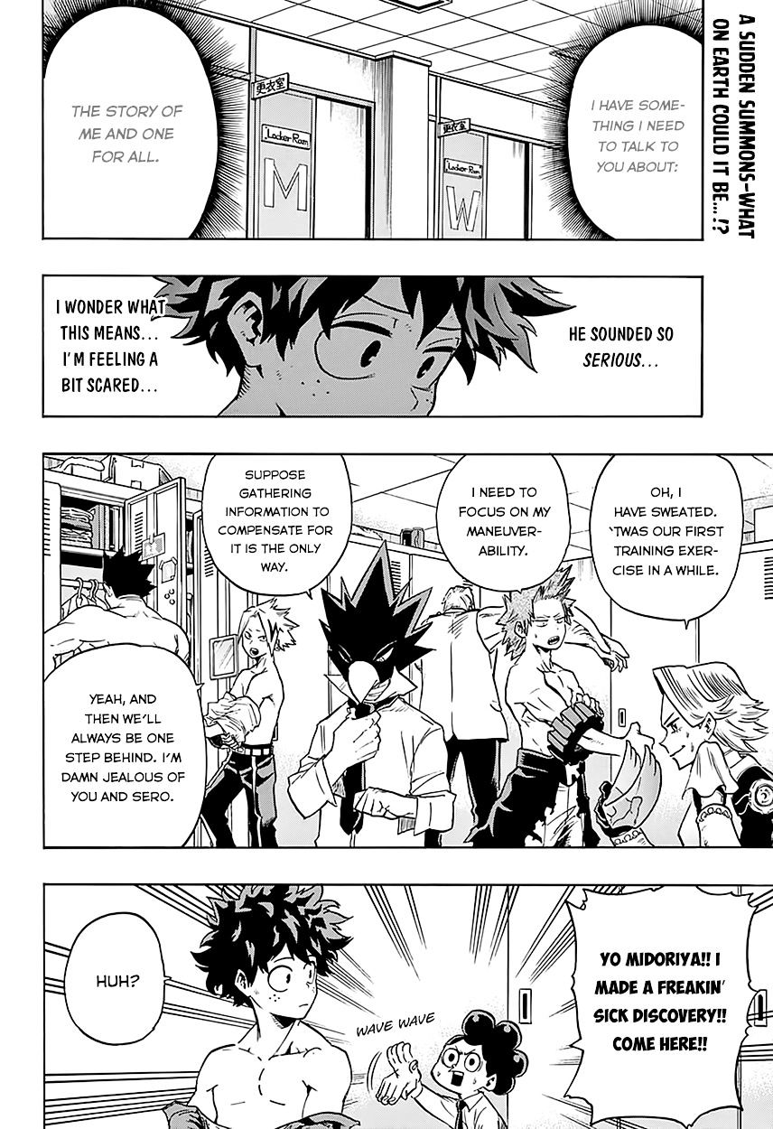 My Hero Academia, chapter 59