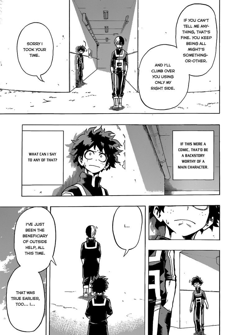 My Hero Academia, chapter 31