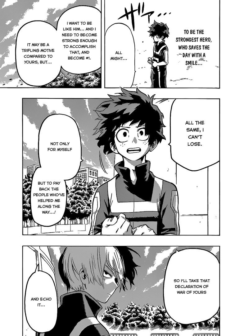 My Hero Academia, chapter 31