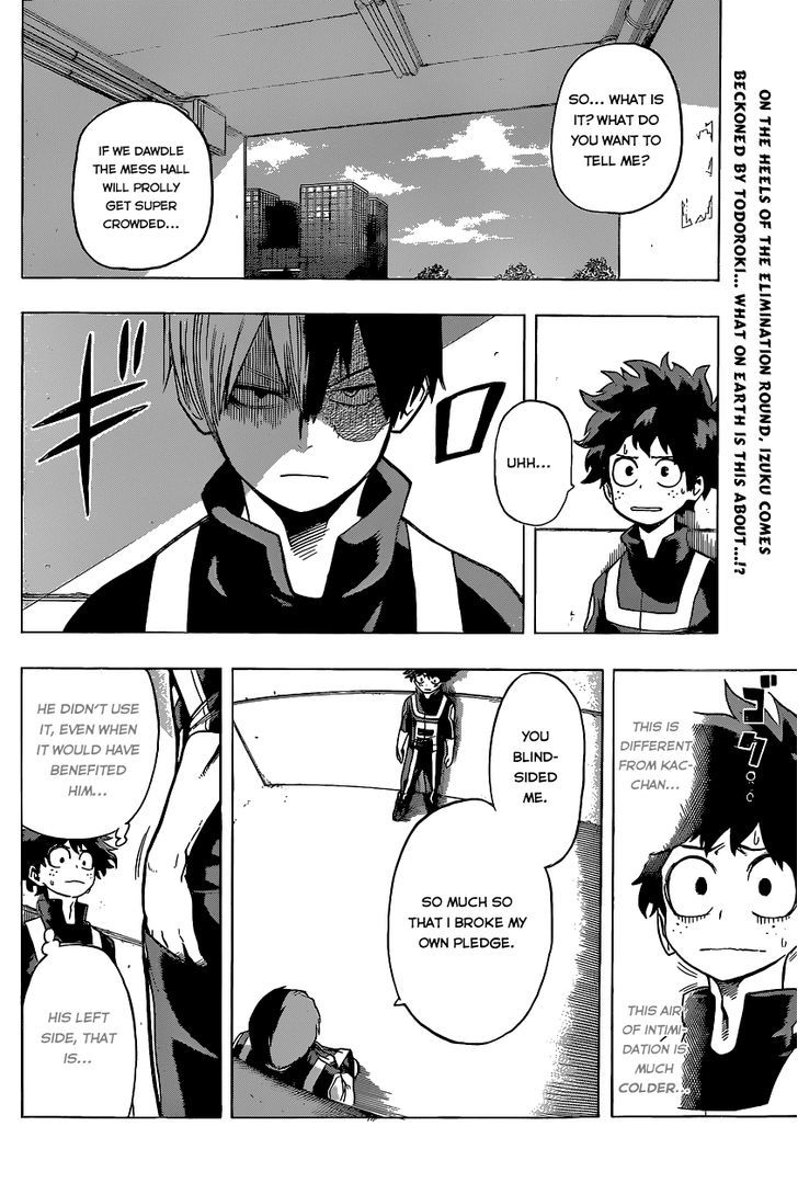 My Hero Academia, chapter 31