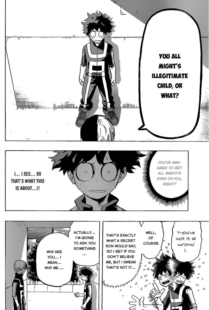 My Hero Academia, chapter 31