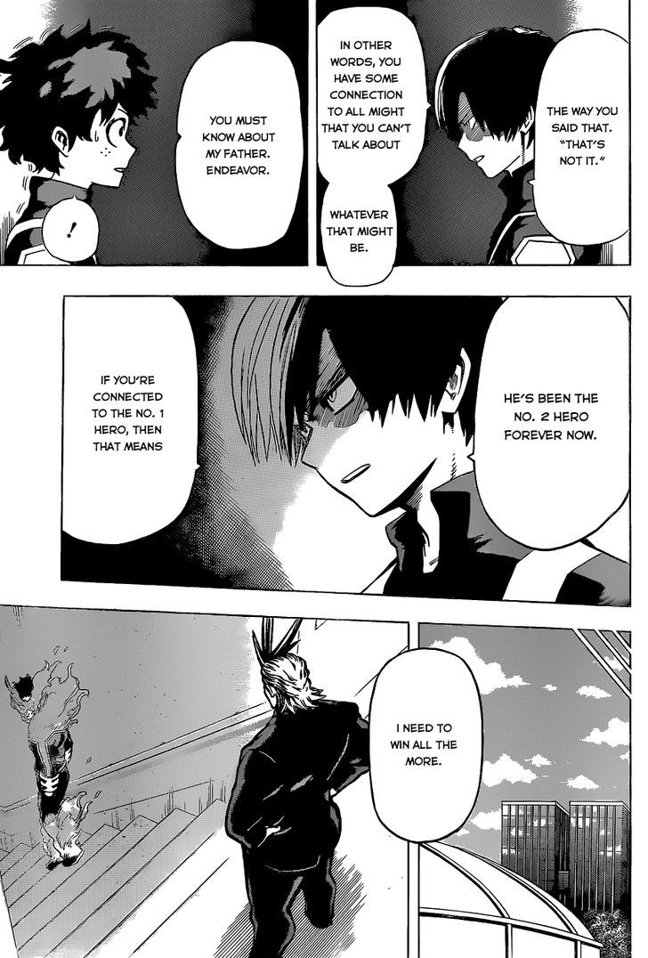 My Hero Academia, chapter 31