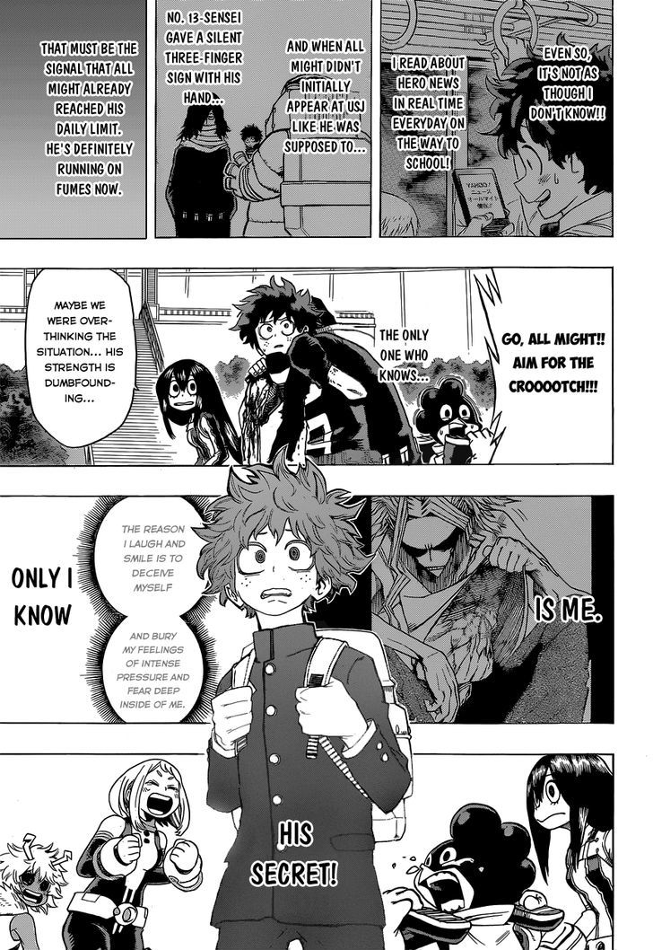 My Hero Academia, chapter 18