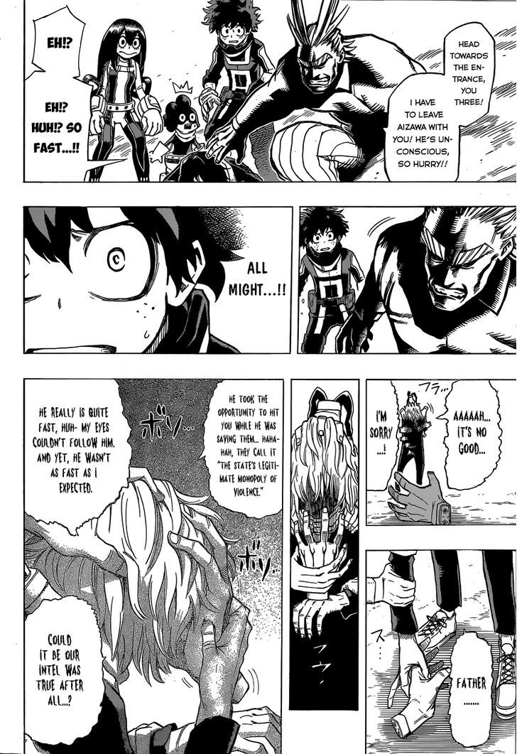 My Hero Academia, chapter 18