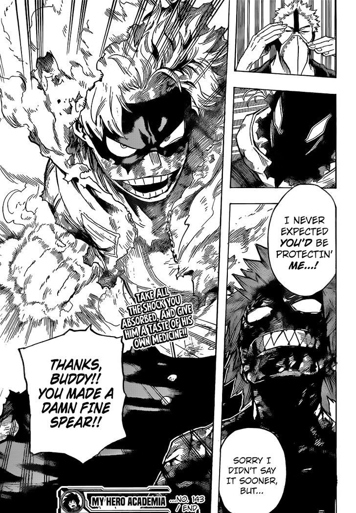 My Hero Academia, chapter 143