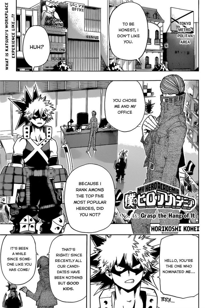 My Hero Academia, chapter 48