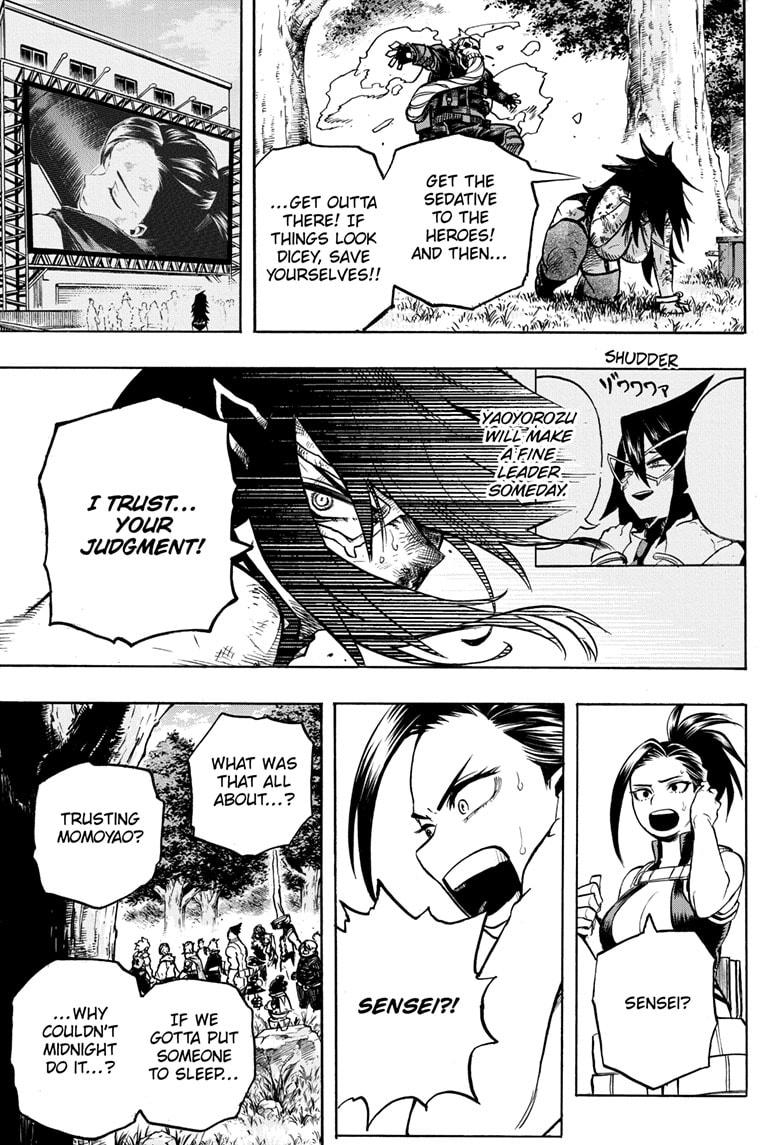 My Hero Academia, chapter 279