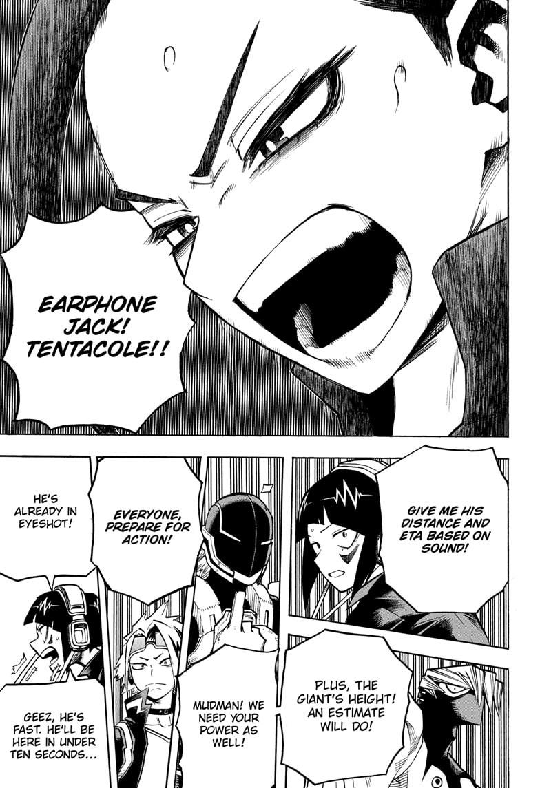 My Hero Academia, chapter 279