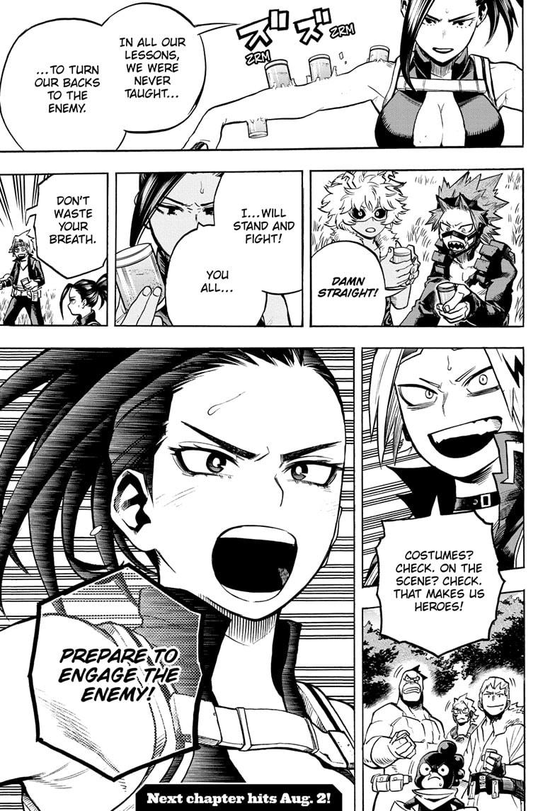 My Hero Academia, chapter 279