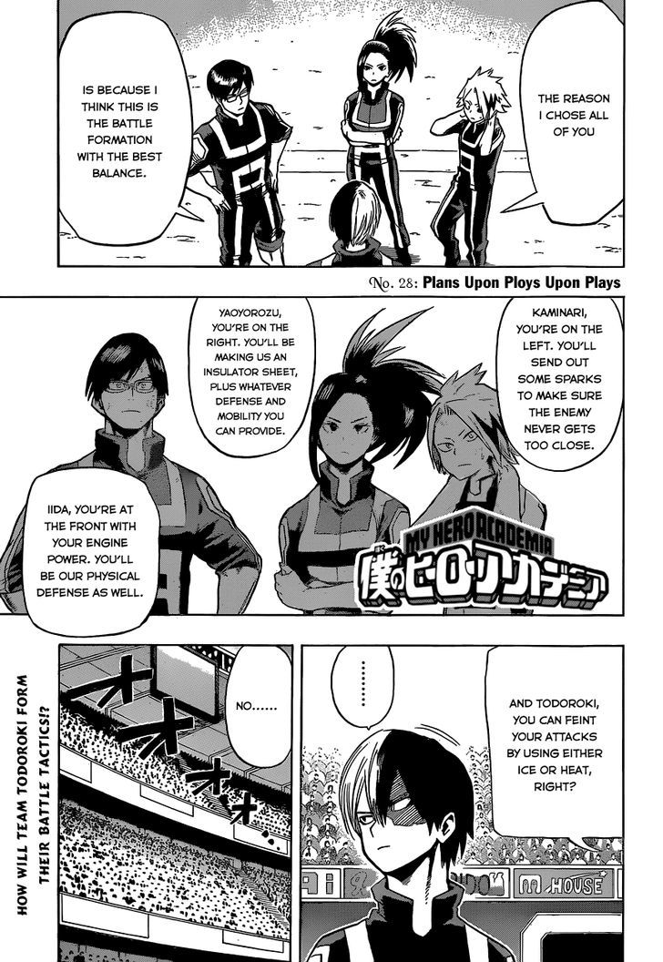 My Hero Academia, chapter 28