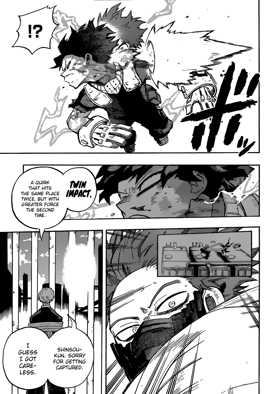 My Hero Academia, chapter 215