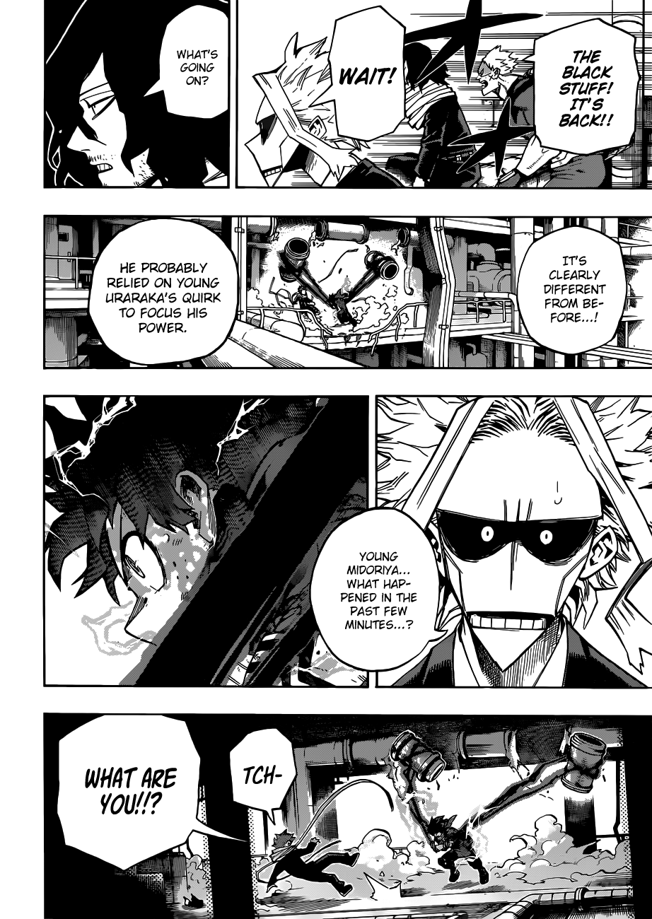 My Hero Academia, chapter 215