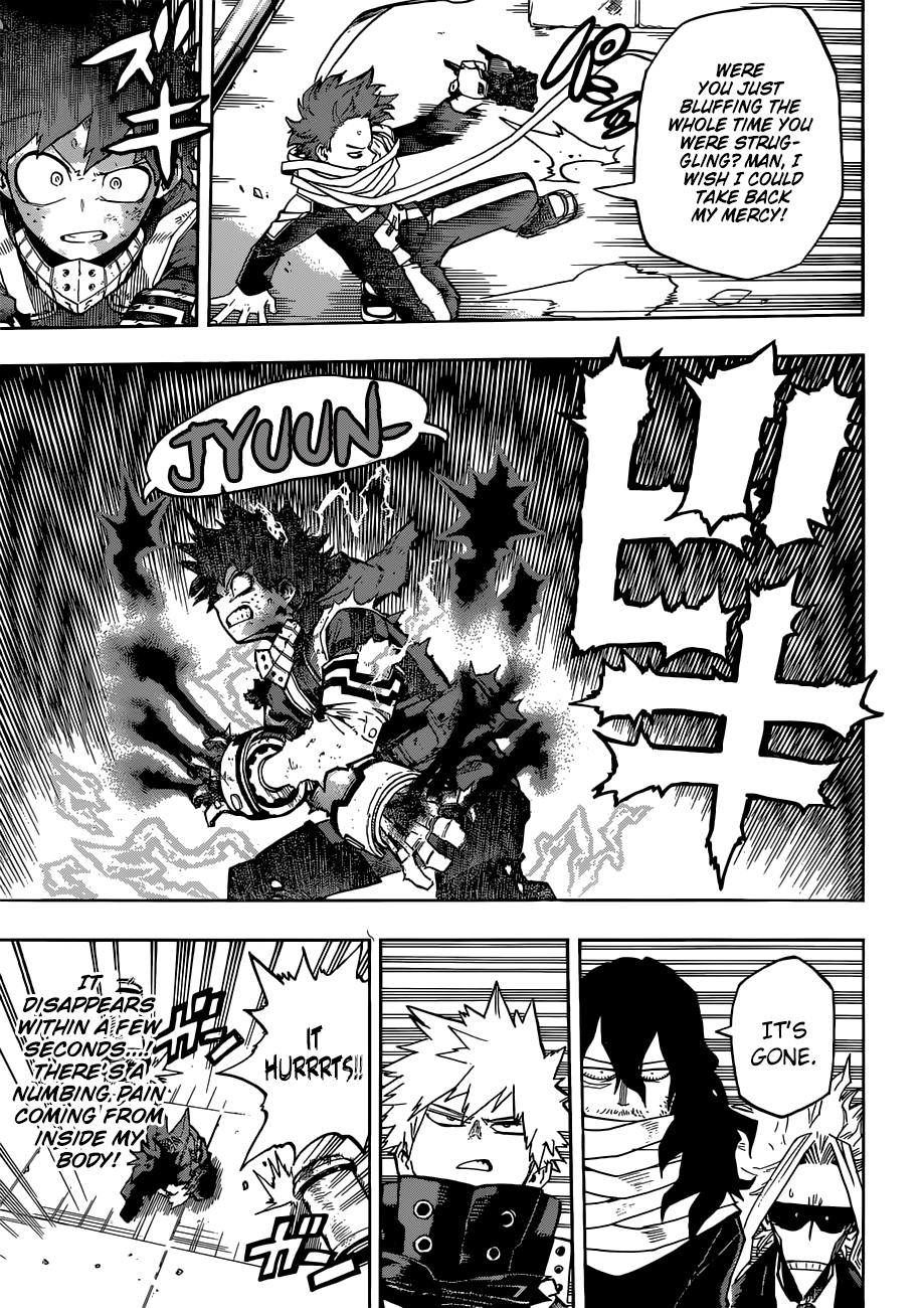 My Hero Academia, chapter 215