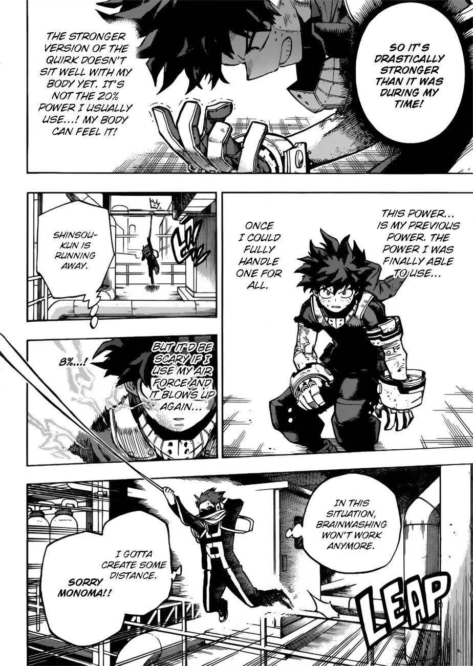 My Hero Academia, chapter 215