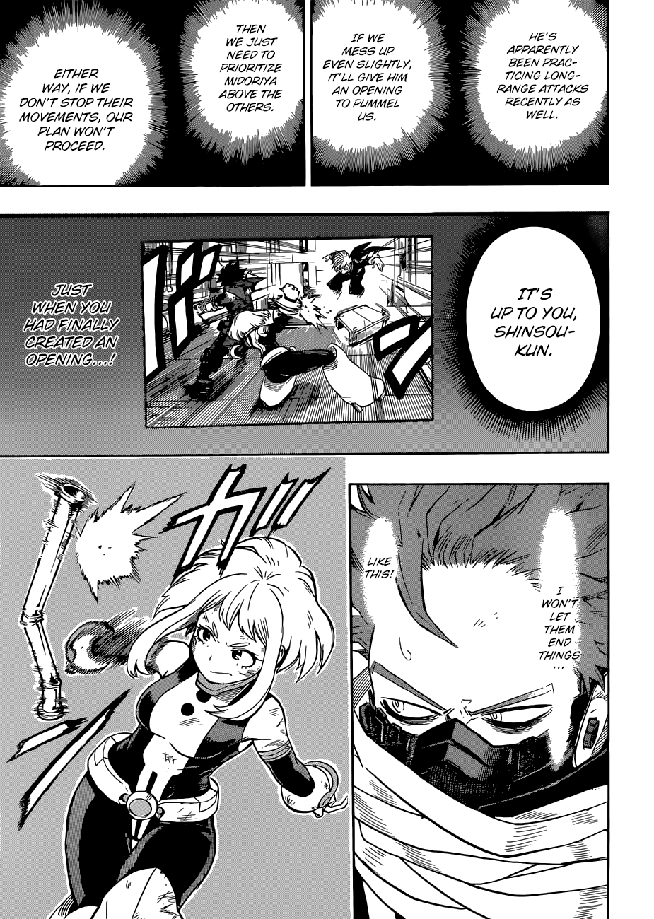 My Hero Academia, chapter 215