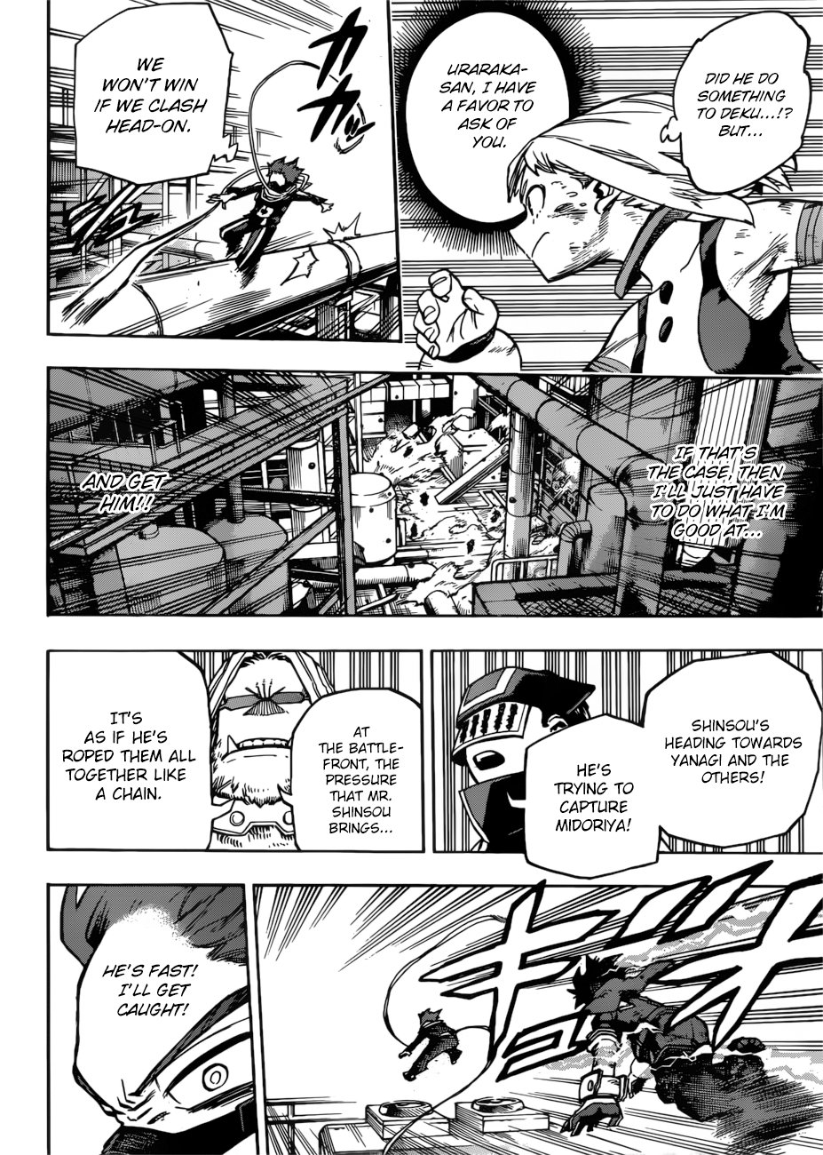 My Hero Academia, chapter 215