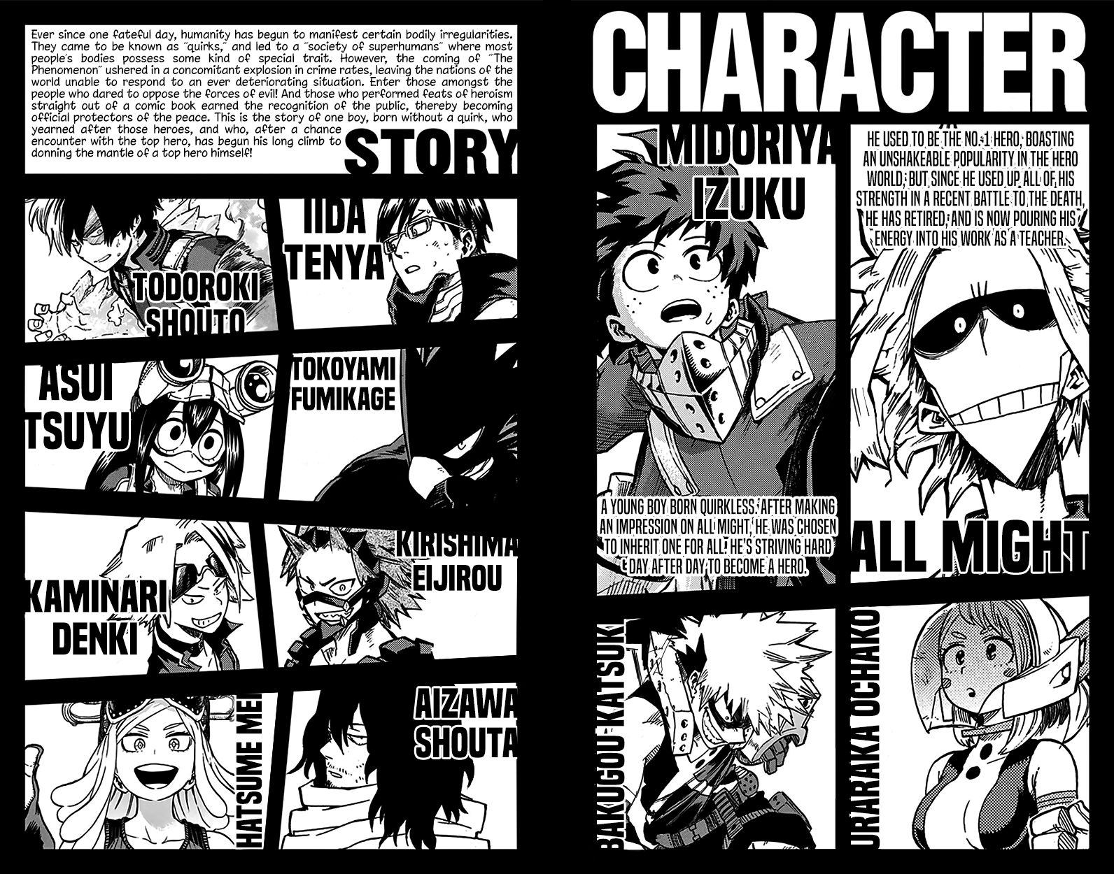 My Hero Academia, chapter 108.5