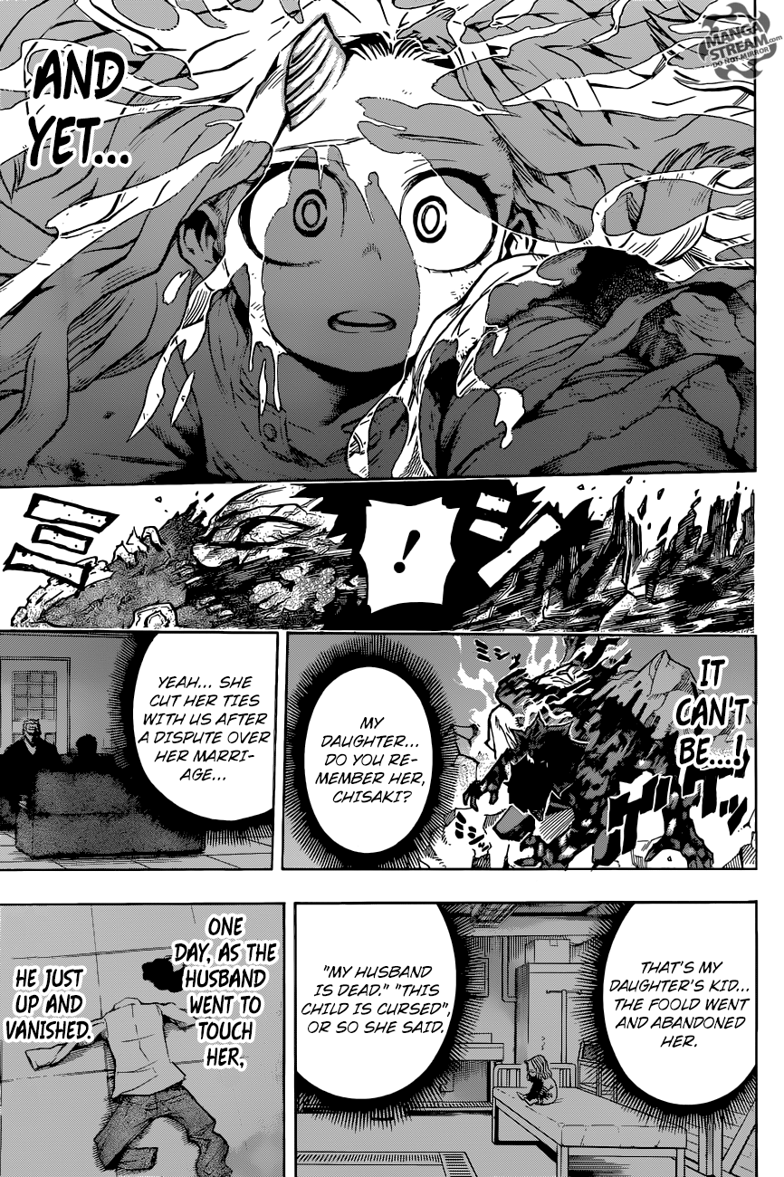 My Hero Academia, chapter 156