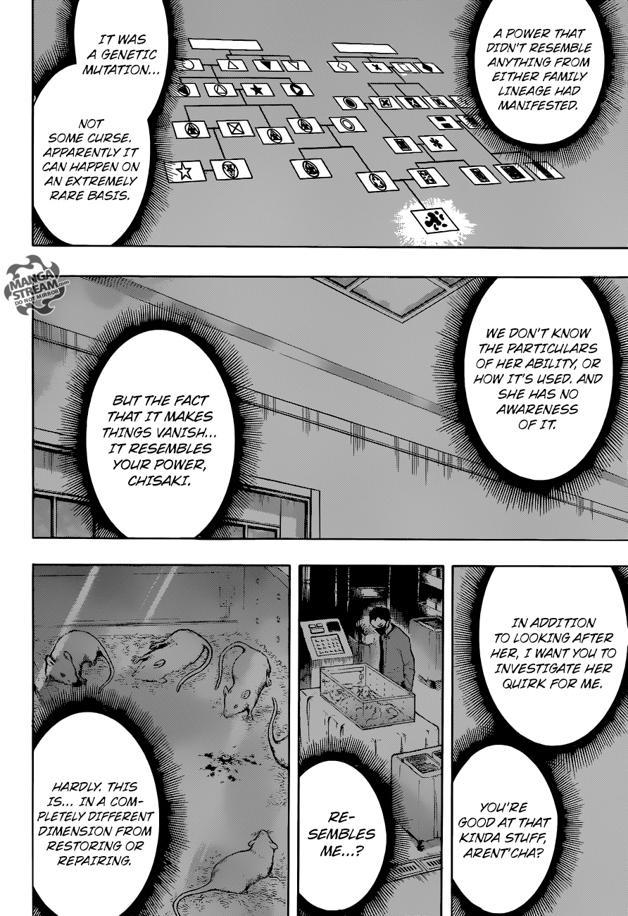 My Hero Academia, chapter 156