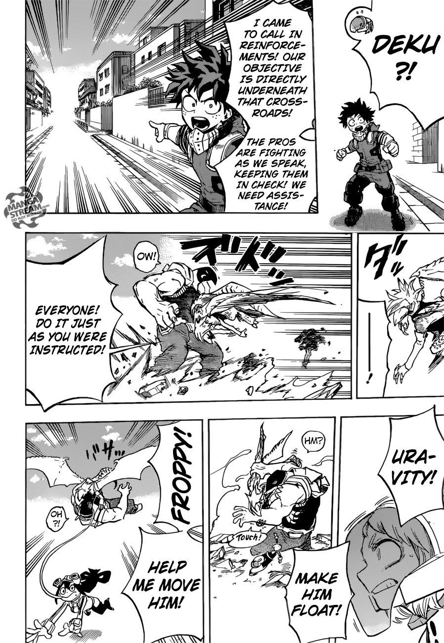 My Hero Academia, chapter 156