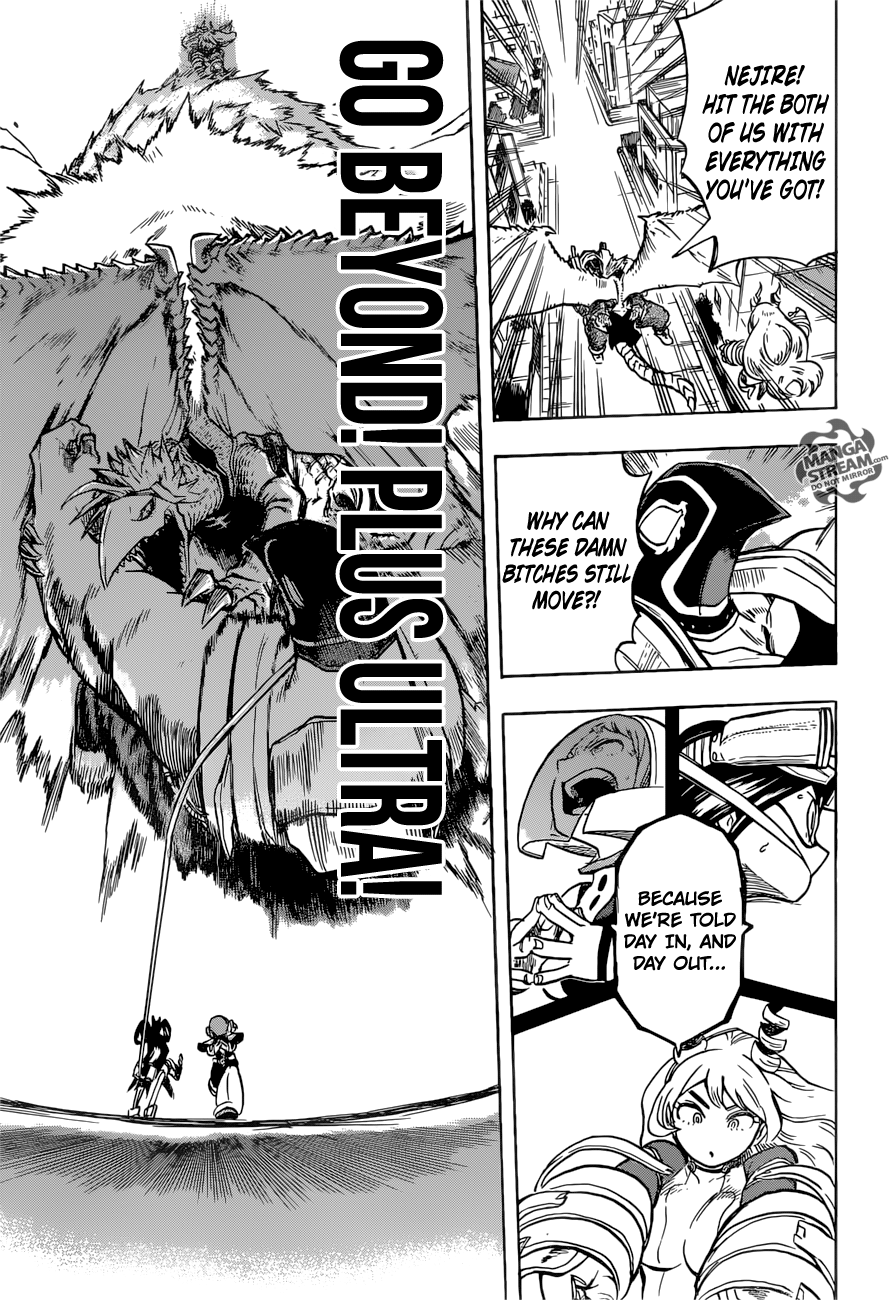 My Hero Academia, chapter 156