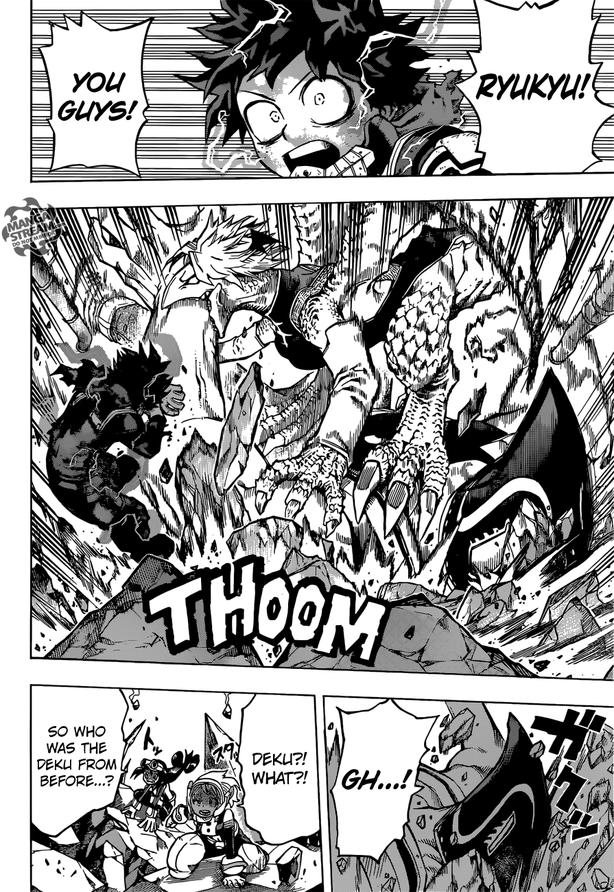 My Hero Academia, chapter 156