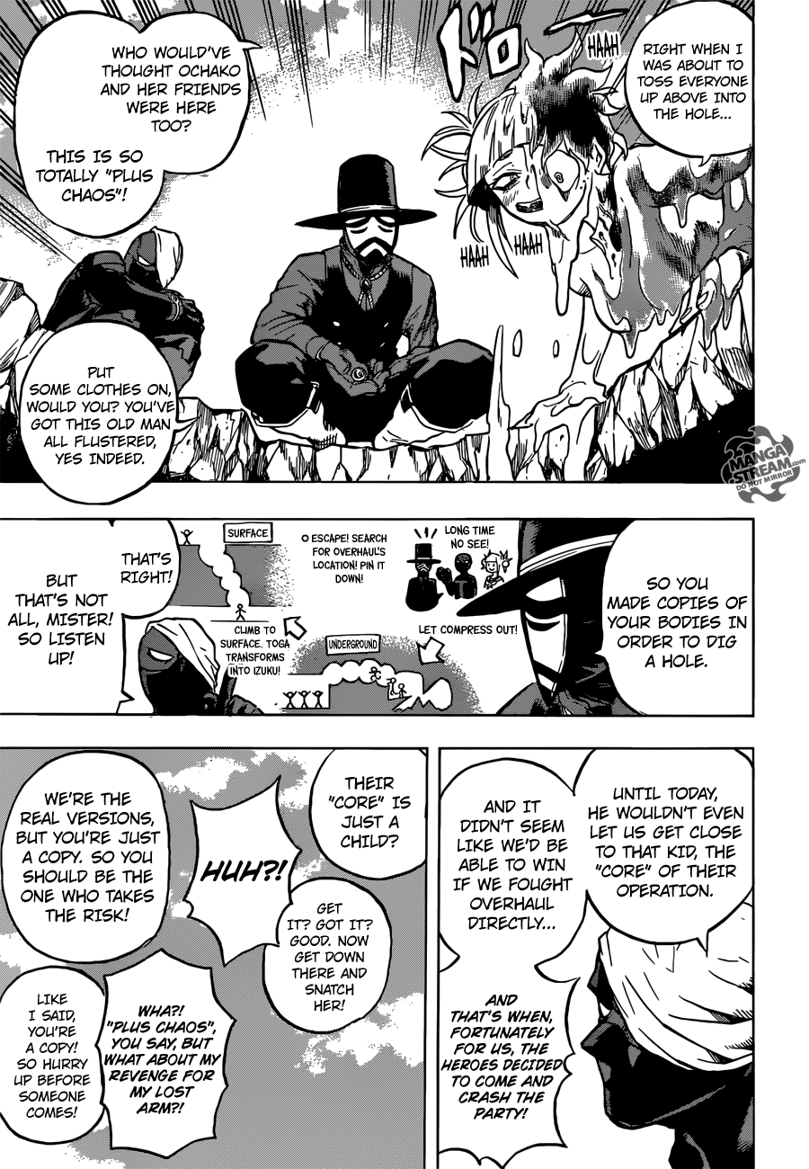 My Hero Academia, chapter 156