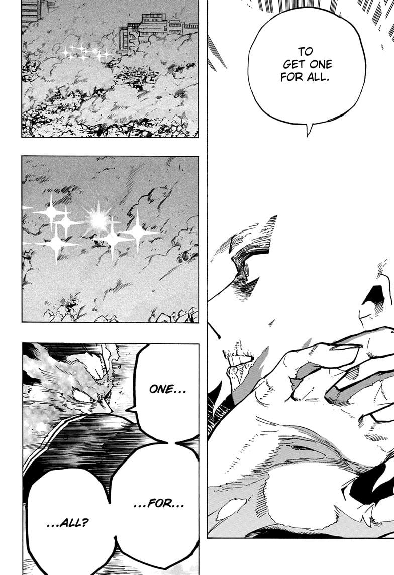 My Hero Academia, chapter 274