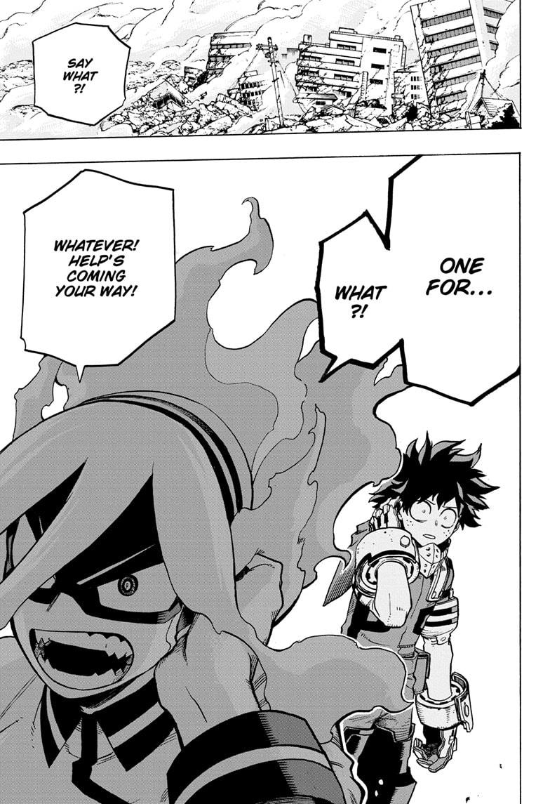 My Hero Academia, chapter 274