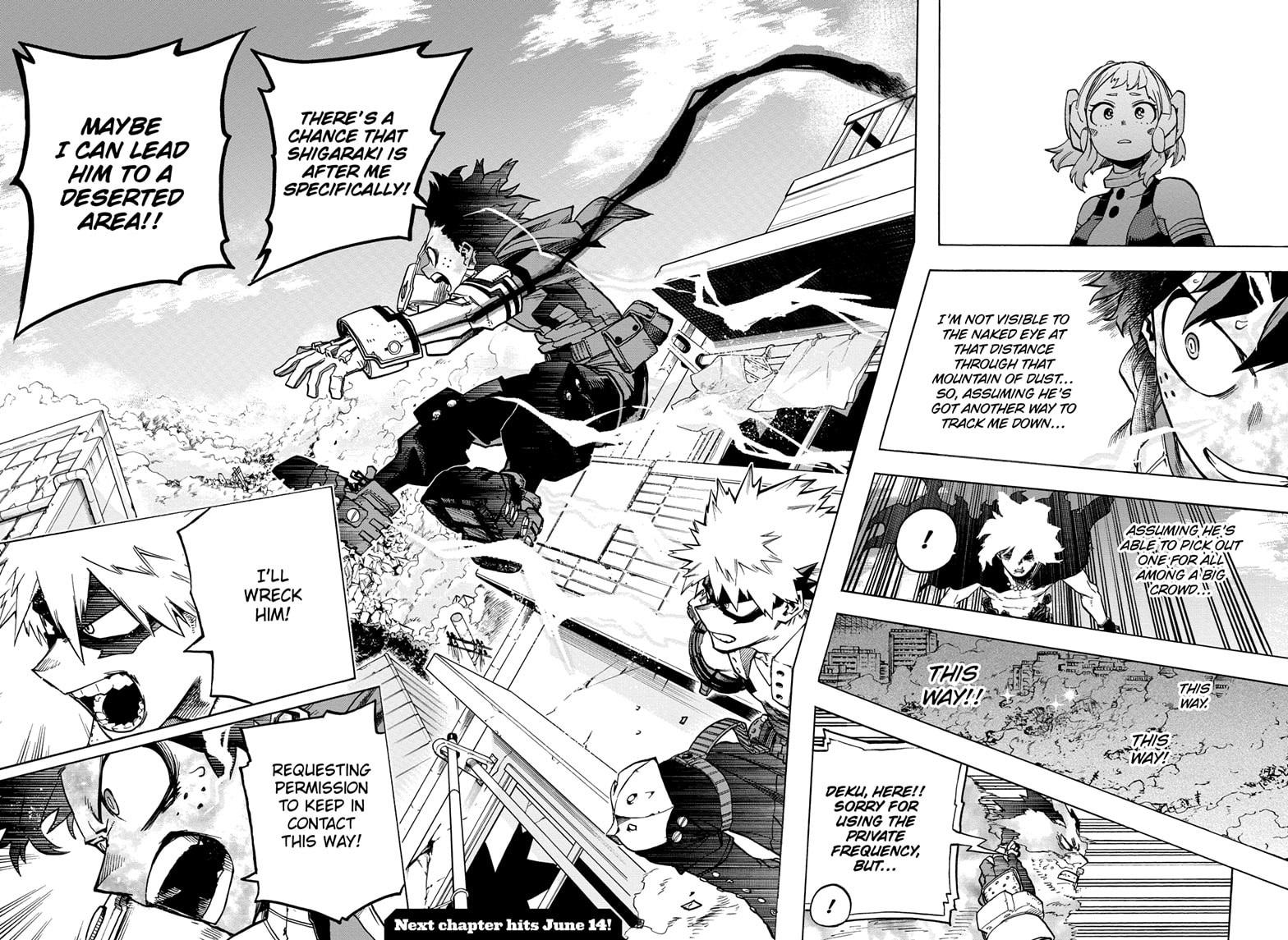 My Hero Academia, chapter 274