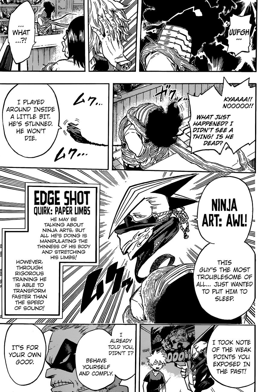 My Hero Academia, chapter 88