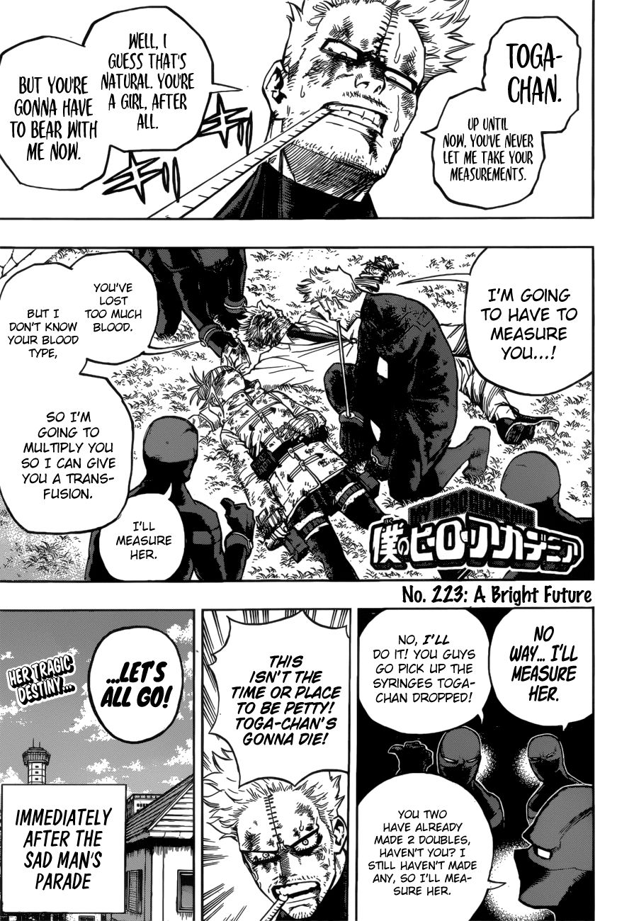 My Hero Academia, chapter 233