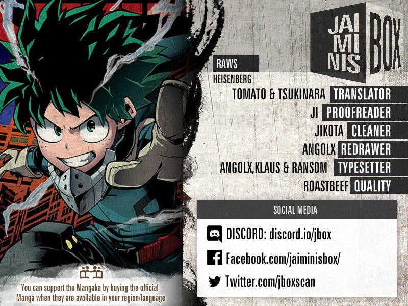 My Hero Academia, chapter 233