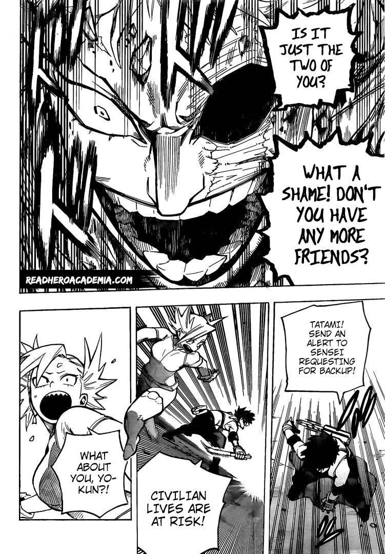 My Hero Academia, chapter 307