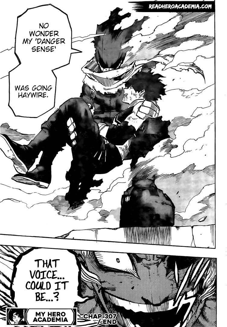 My Hero Academia, chapter 307