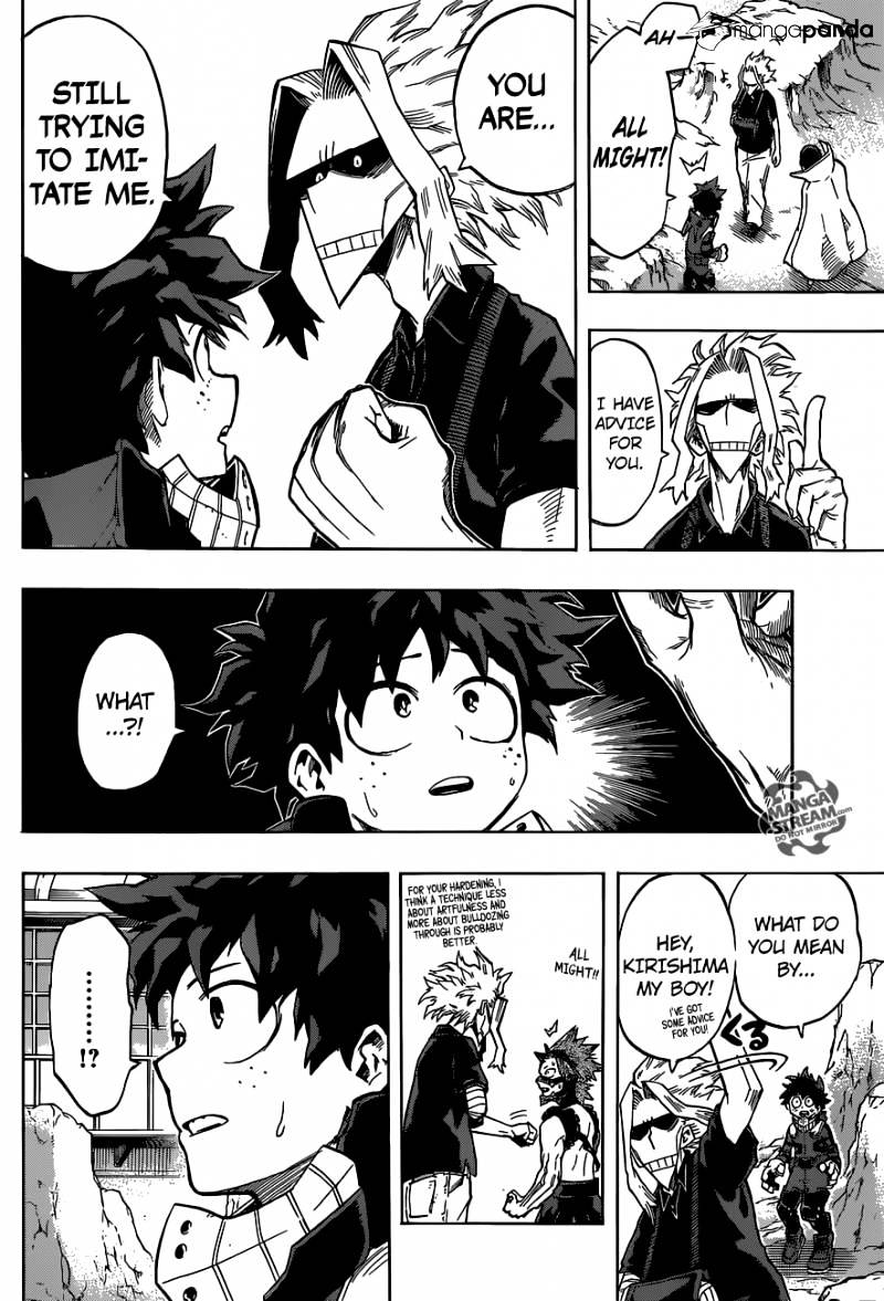 My Hero Academia, chapter 100